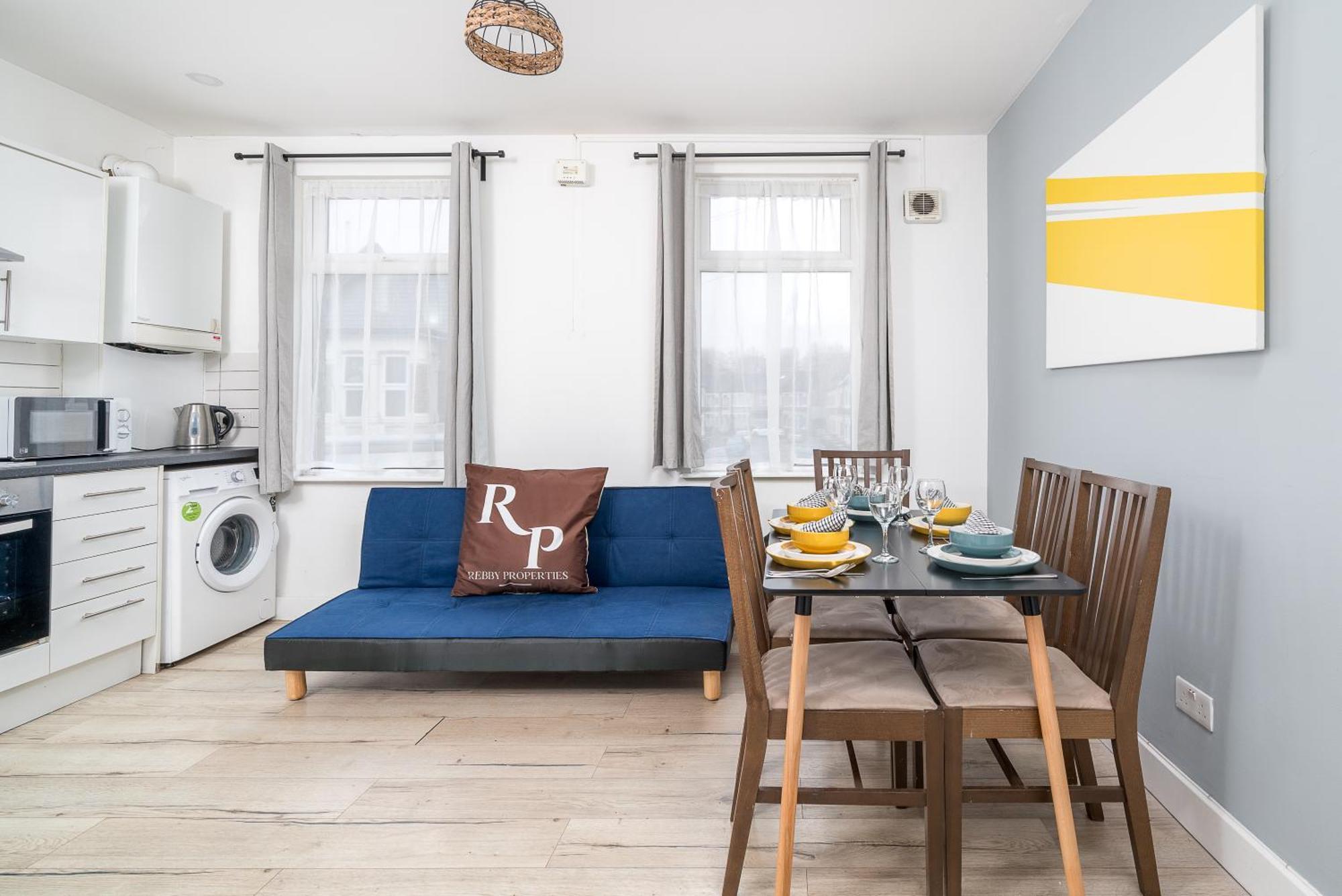 Modern 2 Bed East London Home By Rebby Properties Sleeps 5 Near Canning Town Station 外观 照片